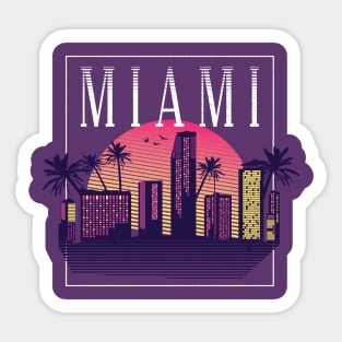 Miami Sticker